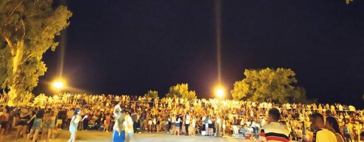 Todo preparado en San Javier para festejar la navidad en el camping municipal 