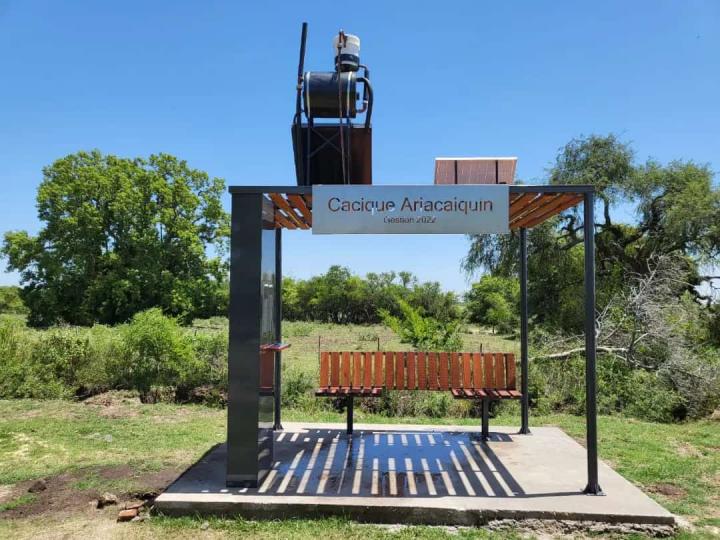 Cacique Ariacaiquín: Nueva estación solar en Camping 