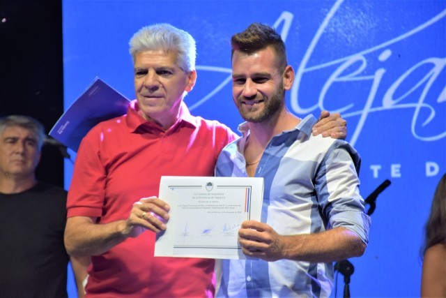 El Senador Baucero estuvo presente en la Fiesta del Río de Alejandra