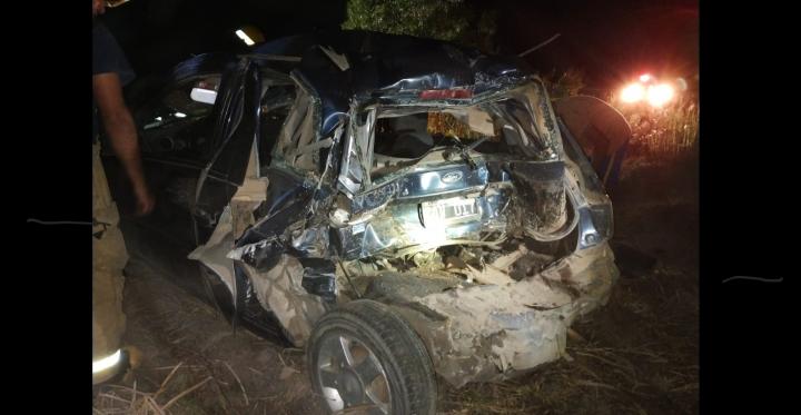 Fuerte choque cerca del acceso norte a San Javier 