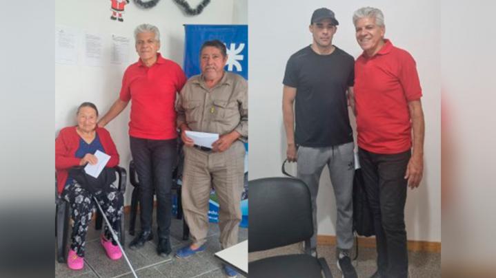 El senador Baucero continúa entregando aportes a Pequeños Productores