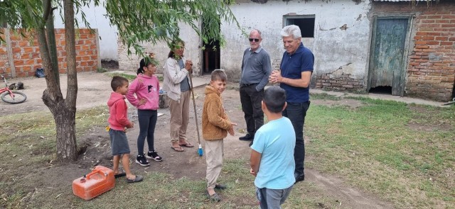 El Senador Baucero recorrió el departamento con una amplia agenda