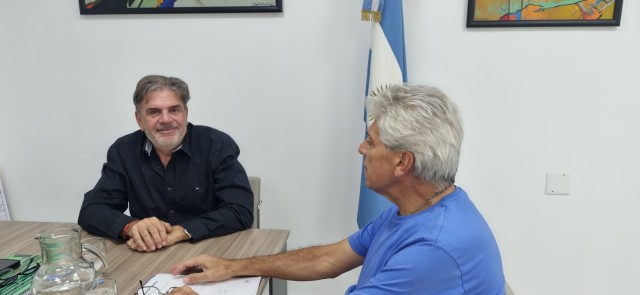 El Senador Baucero se reunió con el Ministro de Cultura