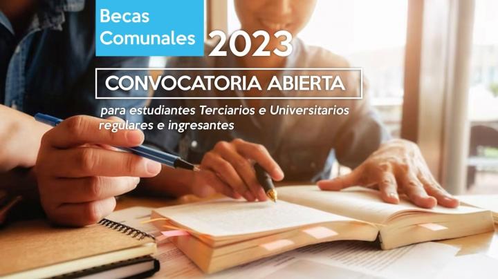 Alejandra: Inscripciones abiertas a Becas Comunales para Estudiantes 2023