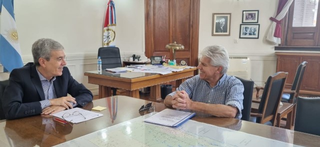 El Senador Baucero se reunió con el Ministro de Economía de la Provincia