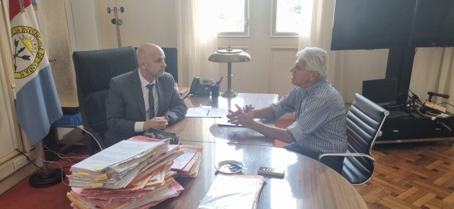 El Senador Baucero se reunió con el nuevo Ministro de Seguridad Provincial