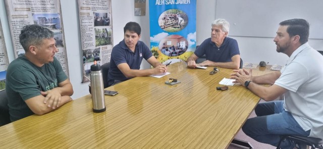 El Senador Baucero entregó aportes del Fondo de Fortalecimiento Institucional en el I.N.T.A y en Casa del Senado
