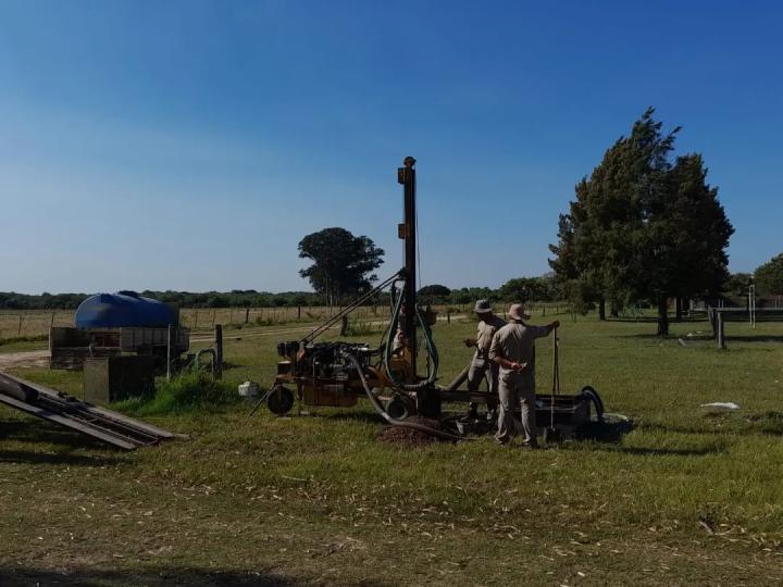 Cacique Ariacaiquín: nueva perforación para abastecimiento de agua potable a la localidad