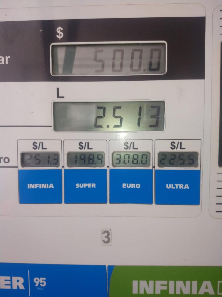 Nuevo aumento del combustible en menos de un mes