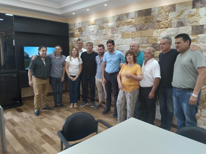 Alejandra: Oscar Dolzani se reunió con referentes provinciales y departamentales