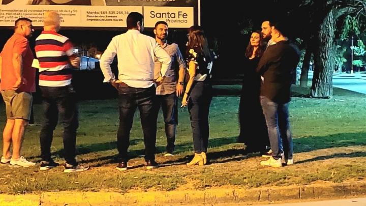 Norberto Ruscitti y Marcos Cleri se reunieron con directivos del Instituto de Profesorado y el Centro de Educación Física