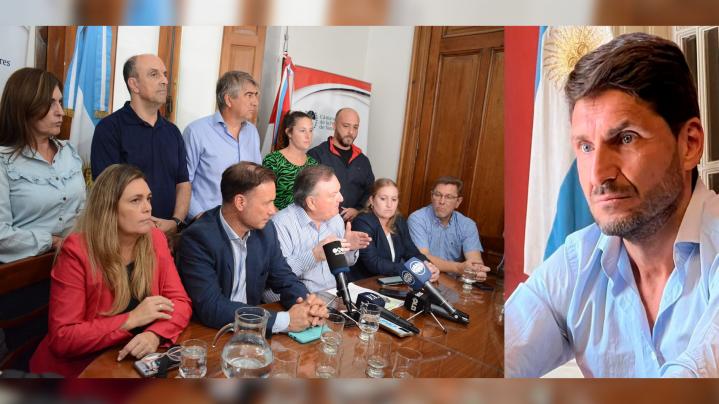 El Diputado y candidato a Gobernador Maximiliano Pullaro recibió amenazas y varios referentes le mostraron su apoyo