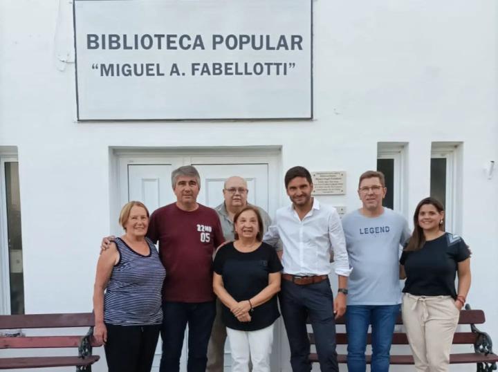 El Senador Borla recorrió el Departamento San Justo junto a Maximiliano Pullaro
