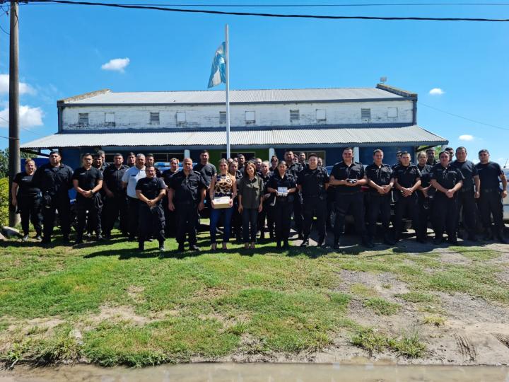 La Policía Vial de San Javier recibió equipamiento y capacitación para implementar actas digitales de infracción en la zona 