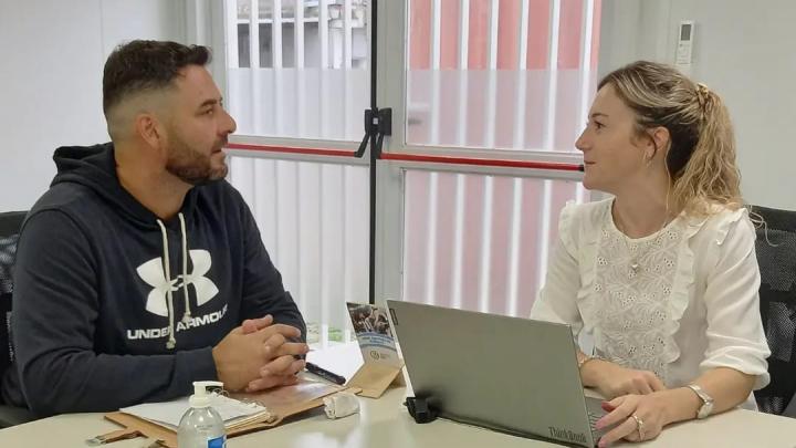 San Javier: Norberto Ruscitti visitó las nuevas oficinas de ANSES San Javier 