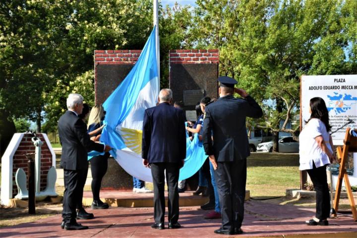El Senador Baucero Participó de los Actos Conmemorativos de la Gesta de Malvinas en San Javier y Romang