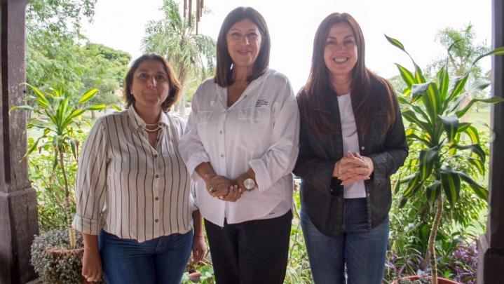 Clara García recorrió varias localidades del Departamento Garay