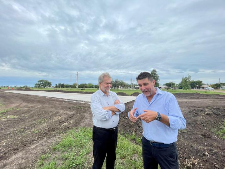 Mirabella: “queremos consolidar la inversión en obra pública que comenzó Omar Perotti”