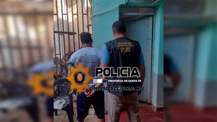 La Unidad regional XIV atrapó al acusado que se había fugado de la Comisaría de Romang