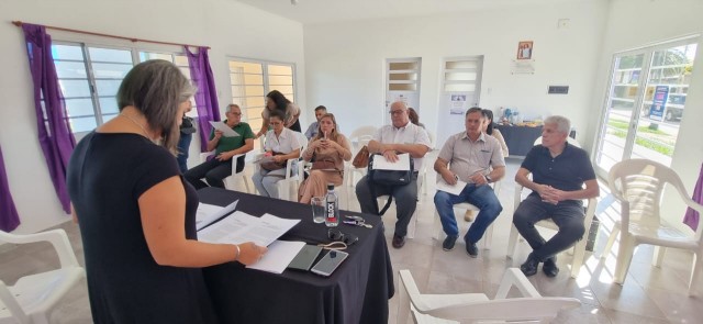 El Senador Baucero participó de la firma de convenios para la implementación de políticas de género en la zona
