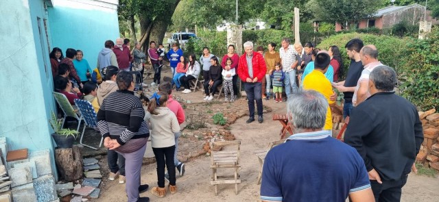 El Senador Baucero visitó varias localidades del norte Departamental