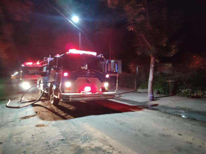 Se incendió una casa en Colonia Francesa 