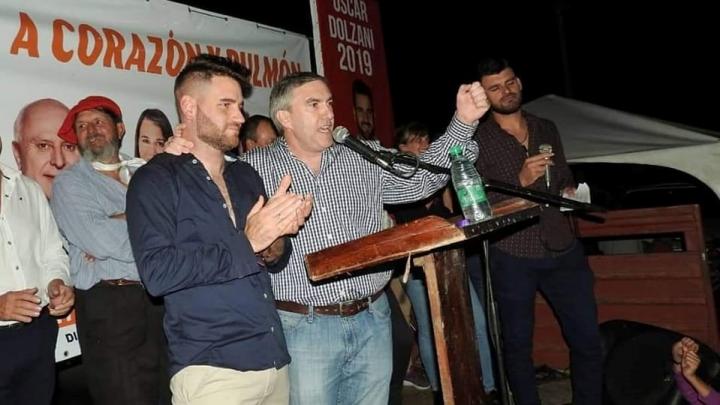 Alejandra: Oscar Dolzani apoyó la Candidatura de Alejandro Moore como Presidente Comunal