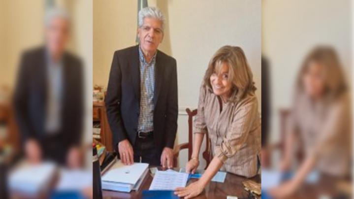 El Senador Baucero se reunió con la Ministra de Infraestructura, Servicios Públicos y Hábitat de la Provincia