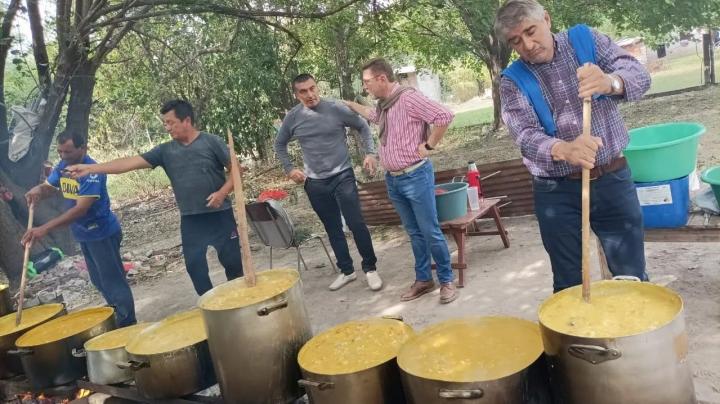Colonia Dolores: Fabián Bastia y Rodrigo Borla participaron de la semana de los pueblos originarios