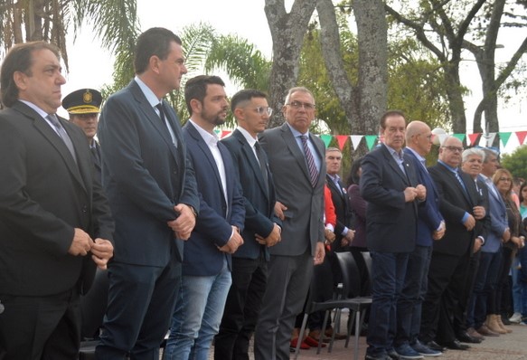 El Intendente de San Javier acompañó los actos por los 150 años de Romang 
