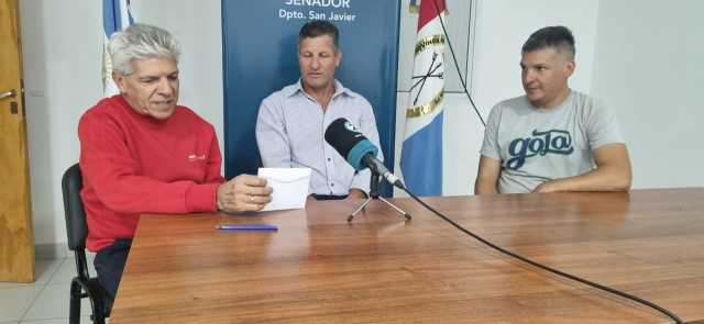 El Senador Baucero entregó un aporte para fomentar la crianza de pacú local
