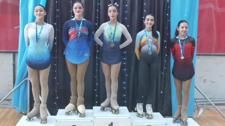 Patinadoras locales participaron de la Copa Argentina Div. B con excelentes resultados