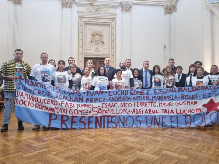 Cachi Martínez participó de las actividades por el primer Día Provincial del Familiar y la Víctima de la Inseguridad