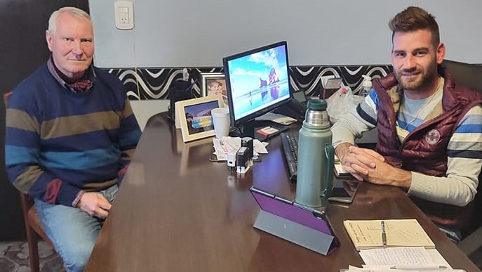 Oscar Dolzani expresó su apoyo a la candidatura de Julio Cesar Hernan como intendente para la Ciudad de San Javier