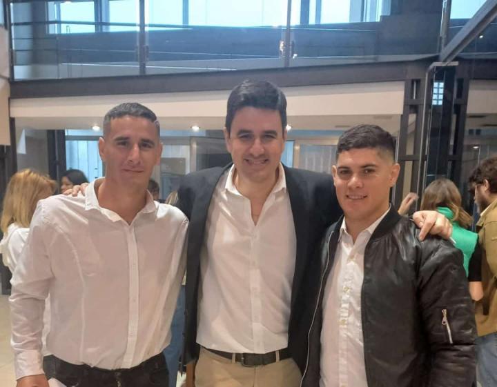 Tonioli Gobernador, Eduardo Costante Intendente y Maxi Barbona concejal 