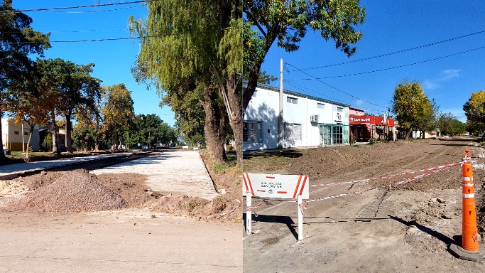 La Municipalidad de San Javier sigue con más asfalto, mejoras y urbanización 