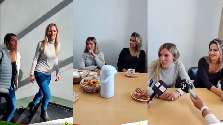 Helvecia: Carolina Losada visitó la localidad y se reunió con la Presidente Comunal