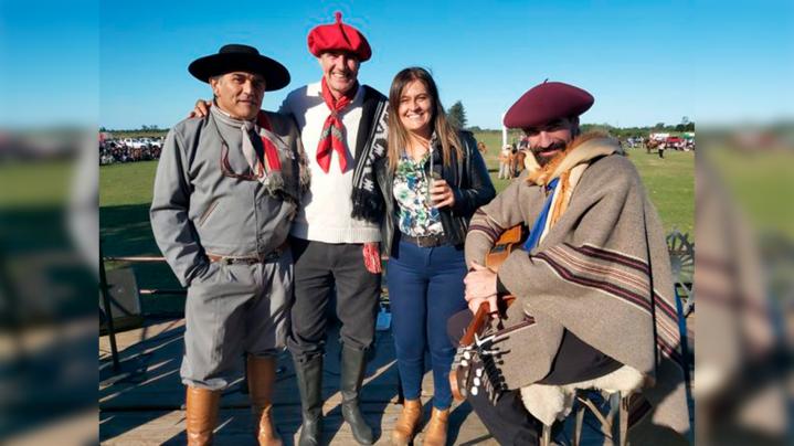 Helvecia: Carlos Kaufmann participó del 2° Encuentro de Jineteada y Destrezas Gaucha