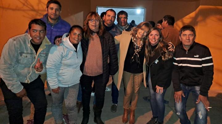 Cacique Ariacaiquín: Carolina Gómez participó de la presentación del espacio 