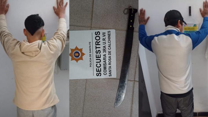 Santa Rosa: fueron y amenazaron a una mujer con un machete