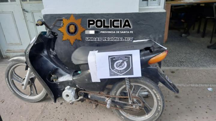 San Javier: La policía secuestró cuatro motovehiculos durante el fin de semana