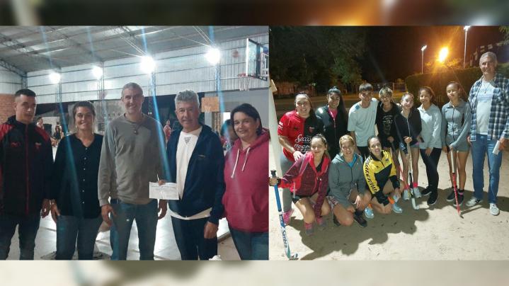 El Senador Kaufmann apoyando el deporte por todo el departamento