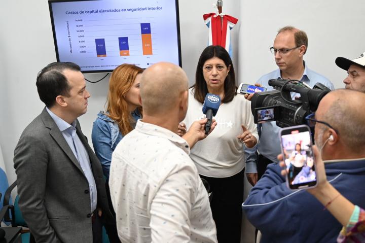 Clara García: “Perotti invirtió apenas 4 de cada 10 pesos que tenía para destinar a seguridad”