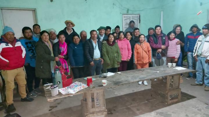 Campo del Medio: El Senador Kaufmann se reunió  con trabajadores hortícolas de la zona