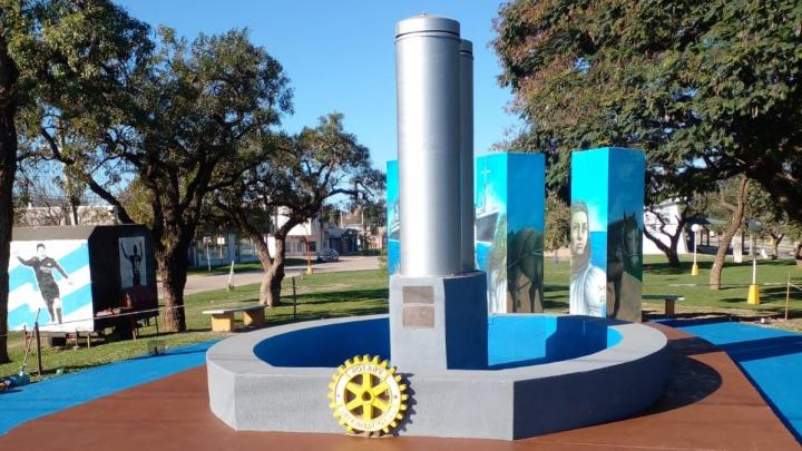 Rotary San Javier: Puesta en valor del Monumento al Inmigrante