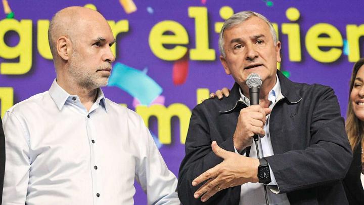 Larreta presentó a Morales como compañero de fórmula para las PASO