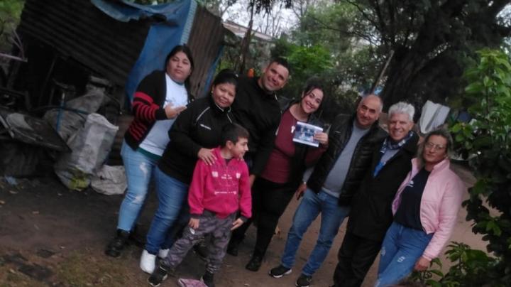 Cacique Ariacaiquín: El Senador Baucero recorrió la localidad junto a Juan Carlos Ayala