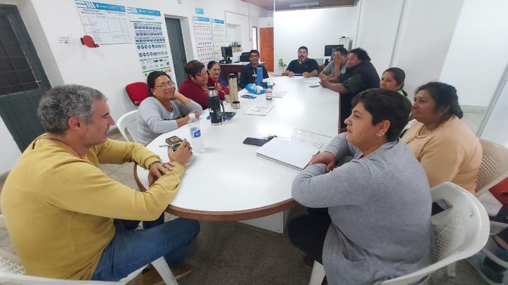 El Senador Kaufmann se reunió con Pueblos Originarios de Helvecia