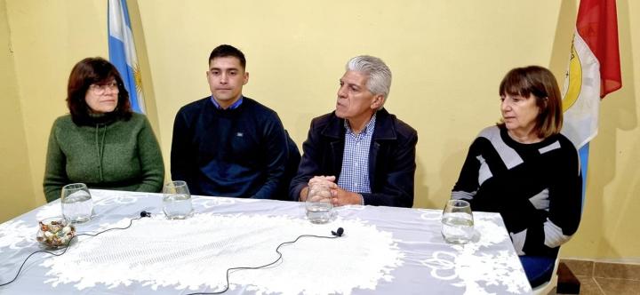 El Senador Baucero llevó adelante su cierre de campaña en la Unidad Básica de Romang