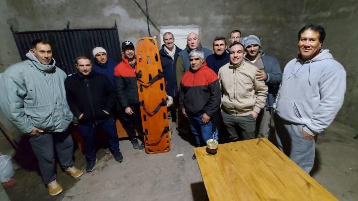 Santa Rosa: El Senador Kaufmann apoyando el deporte local